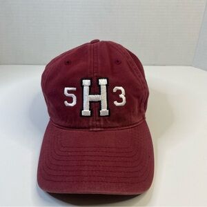 Legacy Athletes 5h3 Hand Crafted Baseball Cap Vintage Adjustable BURGUNDY Hat